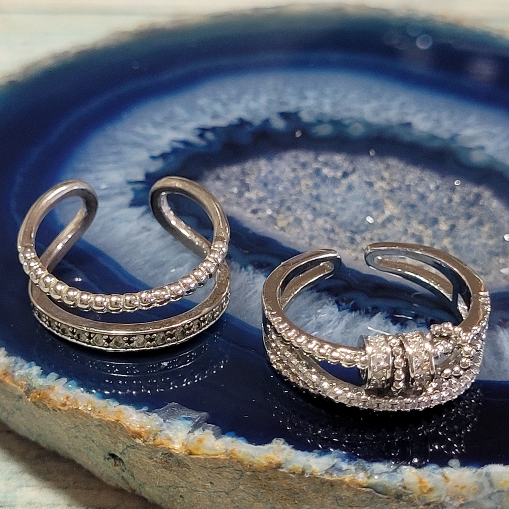 Two silver Rings - Picture 8 of 8